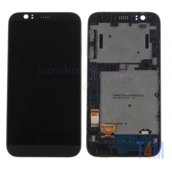 TOUCH+DISPLAY COM FRAME HTC DESIRE 516 NEGRO